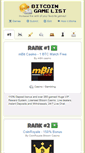 Mobile Screenshot of bitcoingamelist.com